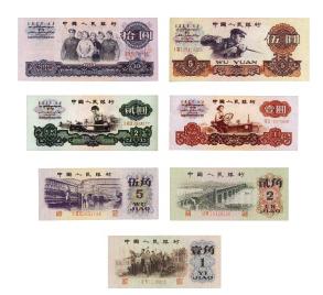 第三套人民币纸币